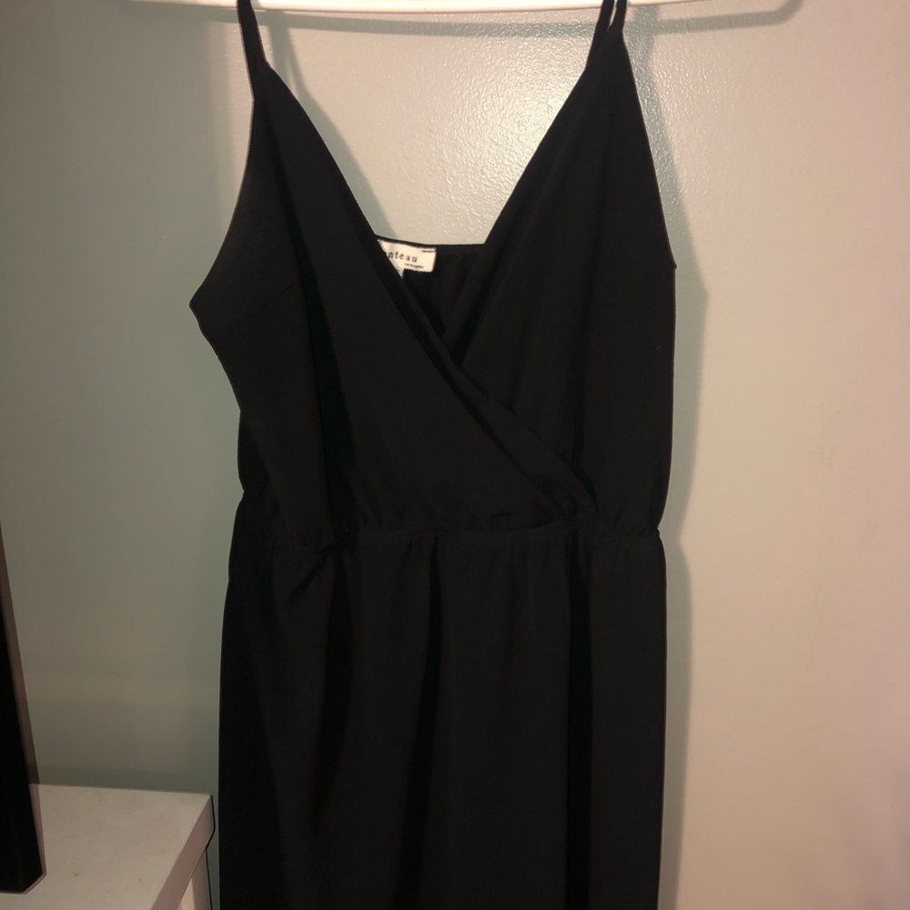 Black cocktail dress